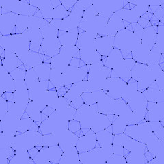 Network Mesh Procedural Art background illustration