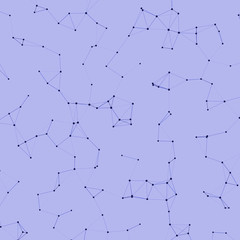 Network Mesh Procedural Art background illustration
