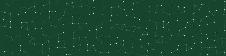 Network Mesh Procedural Art background illustration