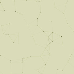 Network Mesh Procedural Art background illustration