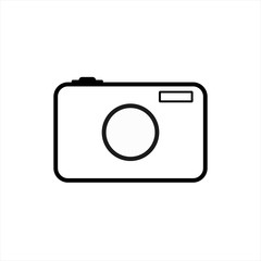 foto camera vector icon eps10. camera icon isolated
