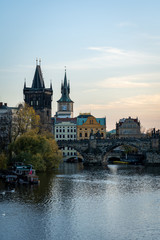 Fototapeta na wymiar View of Prague 2019