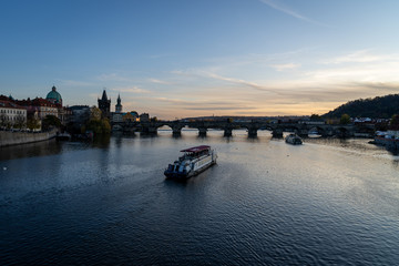 Naklejka premium View of Prague 2019