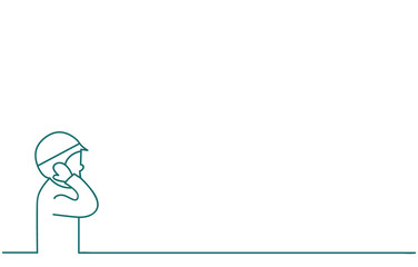 Background line thin adzan for islamic religiona