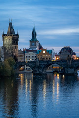 Fototapeta na wymiar View of Prague 2019