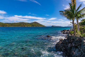 Fototapeta premium St. Thomas bay on a beatutful day