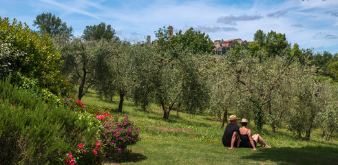 Relax in San Gimignano countryside