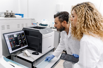 Medical staff working in the hospital