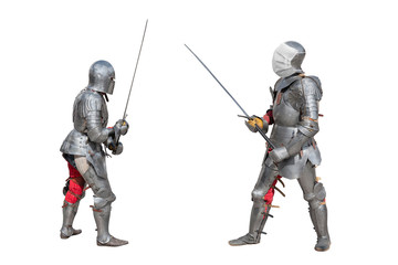 Knight in medical mask. Disposable medical mask. Battle with coronovirus.