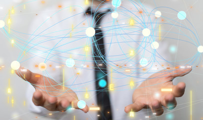 Concept of teamwork and partnership