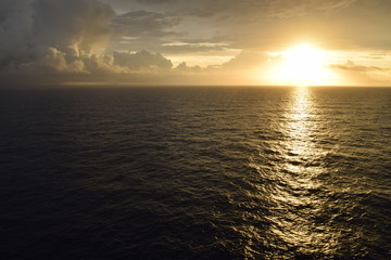 Sunrise Over the Sea