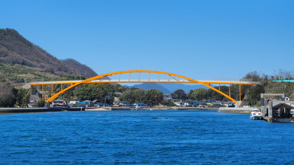 Naklejka premium 生口島高根大橋２