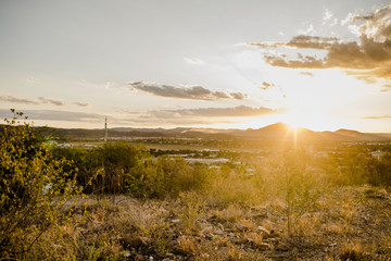 Sunset, Namibia