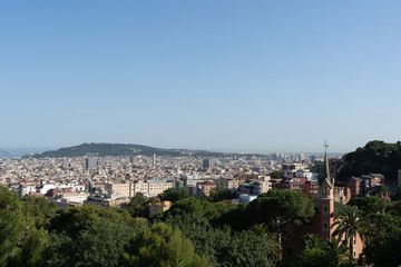 Fototapeta na wymiar view of BARCELONA