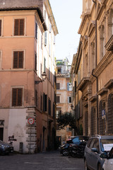 Fototapeta na wymiar street in rome italy