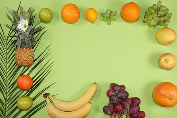 Vegetables, fruits on a bright background. The concept of healthy and natural foods  for boosting immunity, a healthy lifestyle and weight loss, vitamins. Summer banner for the screen, 
