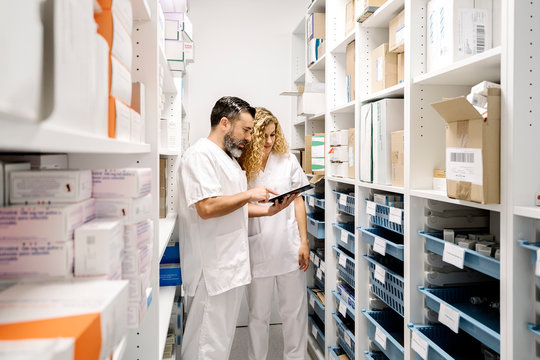 Medical Staff Working In The Hospital