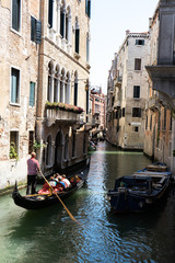 Fototapeta na wymiar canal in venice Italy