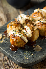 Homemade Japaense Octopus Takoyaki