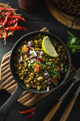 spicy porridge mash legumes Asian cuisine