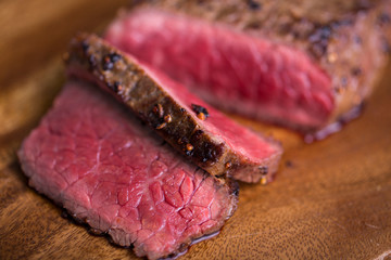 ribeye steak raw, medium rare, medium rare, grill