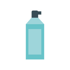 soap dispenser flat style icon vector design