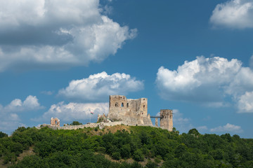 Fototapeta na wymiar Castle of Csesznek, Csesznek Hungary