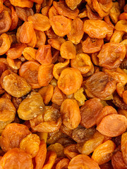 lots of dried sweet apricot apricot dried apricots as a background