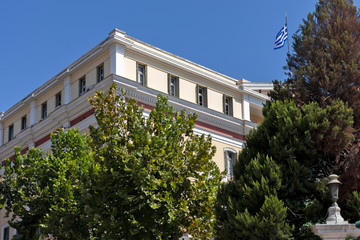 Fototapeta na wymiar Ministry of Macedonia and Thrace in Thessaloniki, Greece
