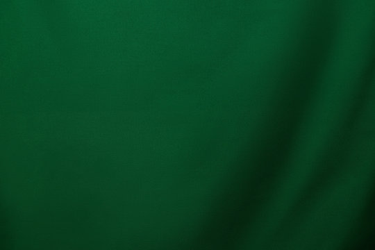 Fabric green background.