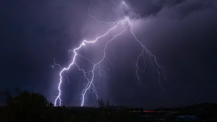 Fototapeten Lightning storm © JSirlin