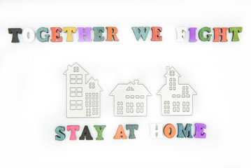 Coronavirus or Covid-19 outbreak fight together, for protect corona virus concept