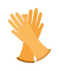 Isolated gloves icon vector design