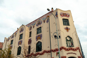Cifrapalota building in Kecskemet, Hungary