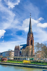 Obraz premium Frankfurt am Main, Dreikönigskirche Sachsenhausen