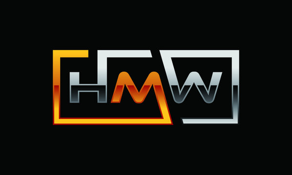 HMW Letter Vector Logo Design Inspirations