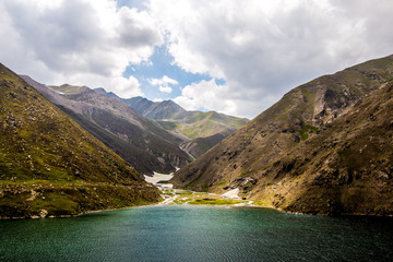 Lulusar Lake and Mountains of Naran, KPK, Pakistan