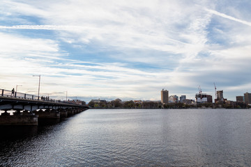 Fototapeta na wymiar A Scenic View of Boston City