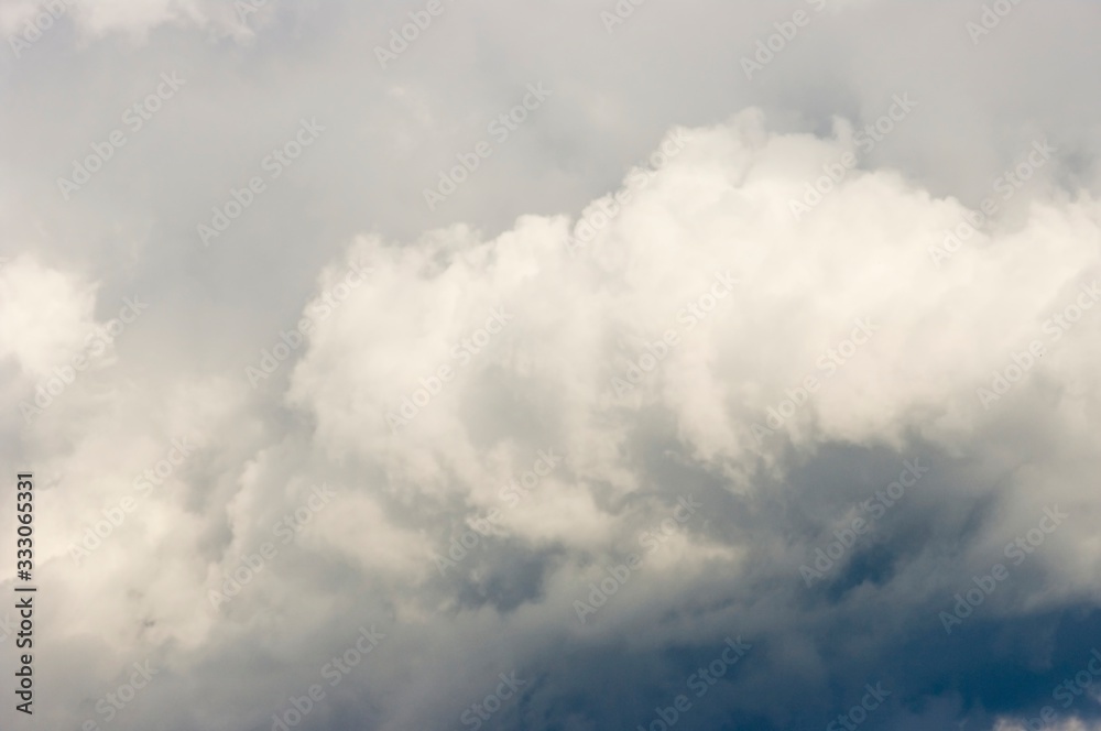 Wall mural clouds