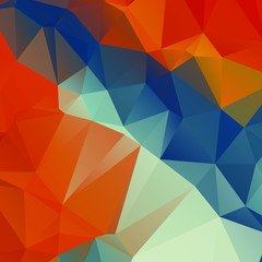 Abstract Color Polygon Background Design, Abstract Geometric Origami Style With Gradient