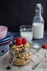 snack sandwich lunch Breakfast bread croissant muesli