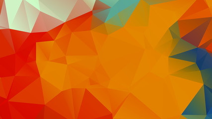 Abstract Color Polygon Background Design, Abstract Geometric Origami Style With Gradient