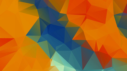 Abstract Color Polygon Background Design, Abstract Geometric Origami Style With Gradient