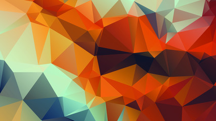 Abstract Color Polygon Background Design, Abstract Geometric Origami Style With Gradient