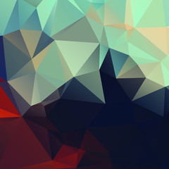 Abstract Color Polygon Background Design, Abstract Geometric Origami Style With Gradient