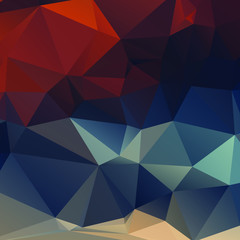 Abstract Color Polygon Background Design, Abstract Geometric Origami Style With Gradient