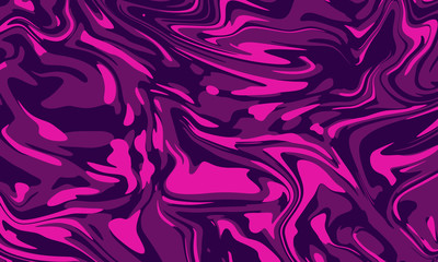 Shades of purple and pink background vector with a swirling, liquid, marble effect. Illustration has empty copy space with room for text. Great for colorful banners, backdrops, packaging and textile.