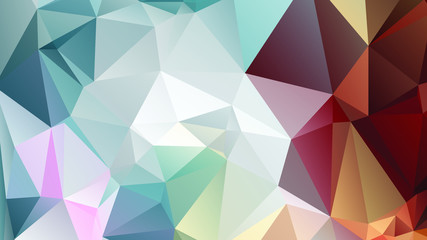 Fototapeta premium Abstract Color Polygon Background Design, Abstract Geometric Origami Style With Gradient