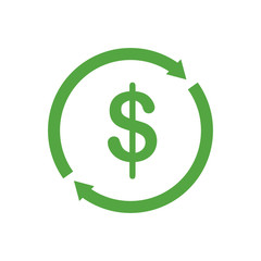 cash back icon design logo template EPS 10