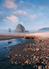 Haystack Rock, Cannon Beach, Oregon Coast
